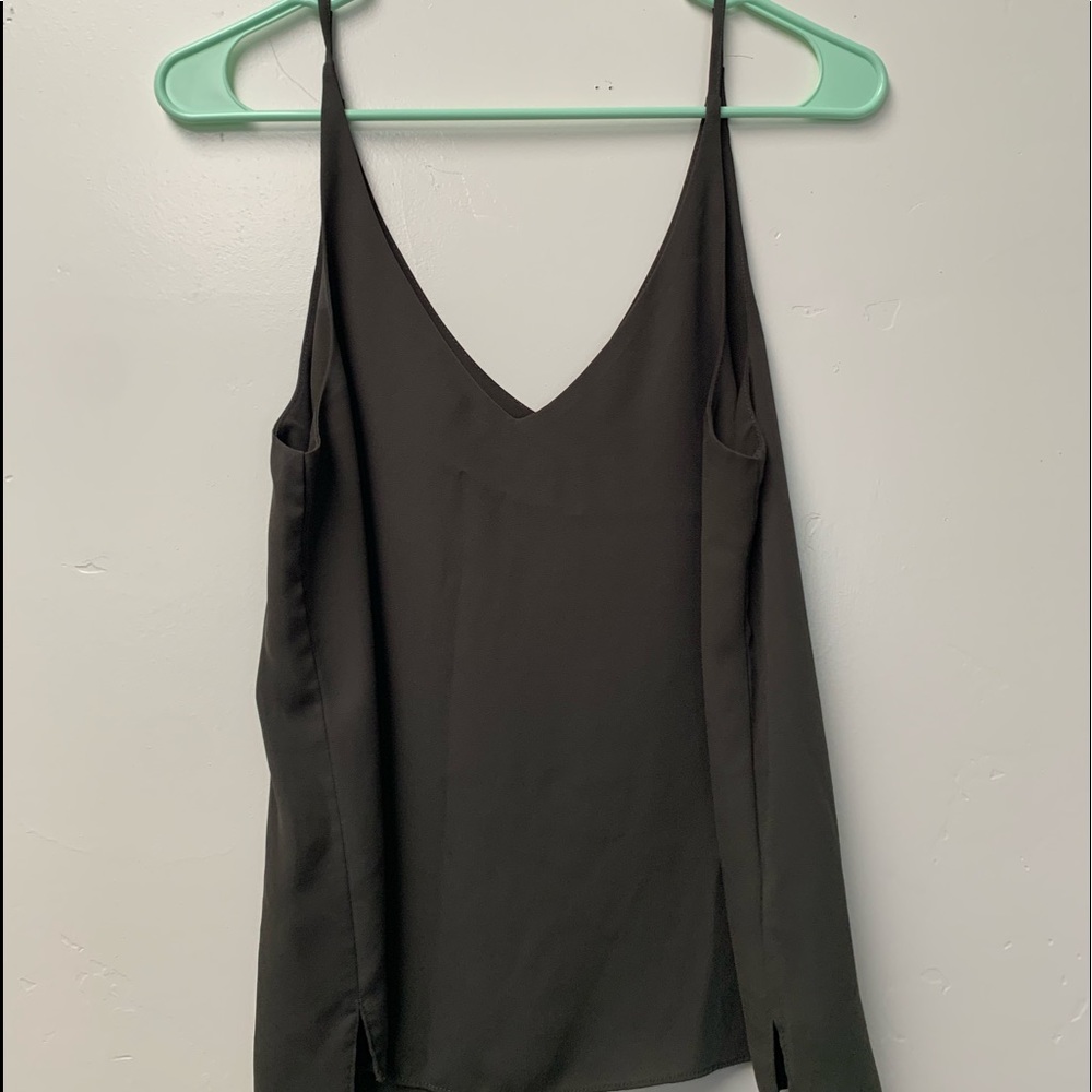 TopShop Olive Green Tanktop